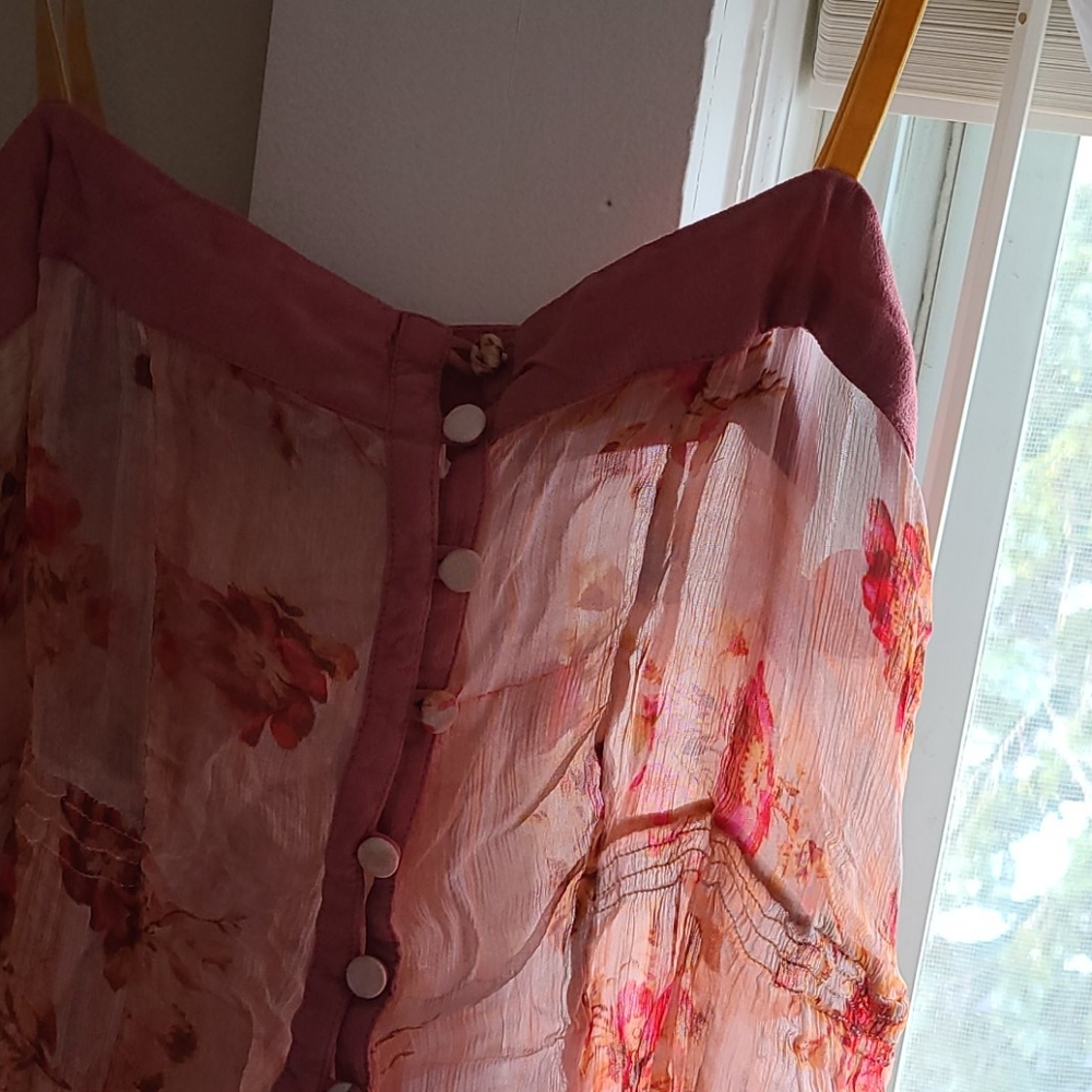 Anthropologie Flowy Tunic